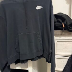 Nike Charcoal Pullover with Logo